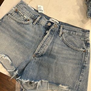 Agolde Parker Denim Shorts - Encore